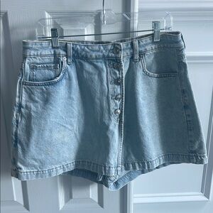 American Eagle Denim Blue Women's Skort